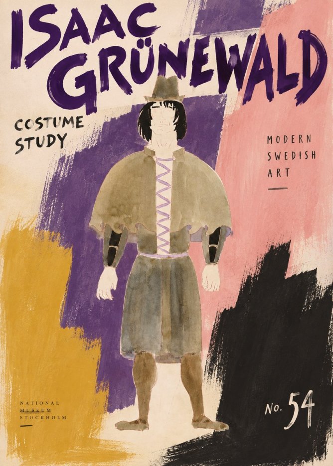 Isaac Grünewald Costume Study V No3 - Juliste