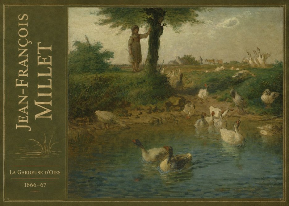Jean-François Millet La Gardeuse D'oies No2 - Juliste