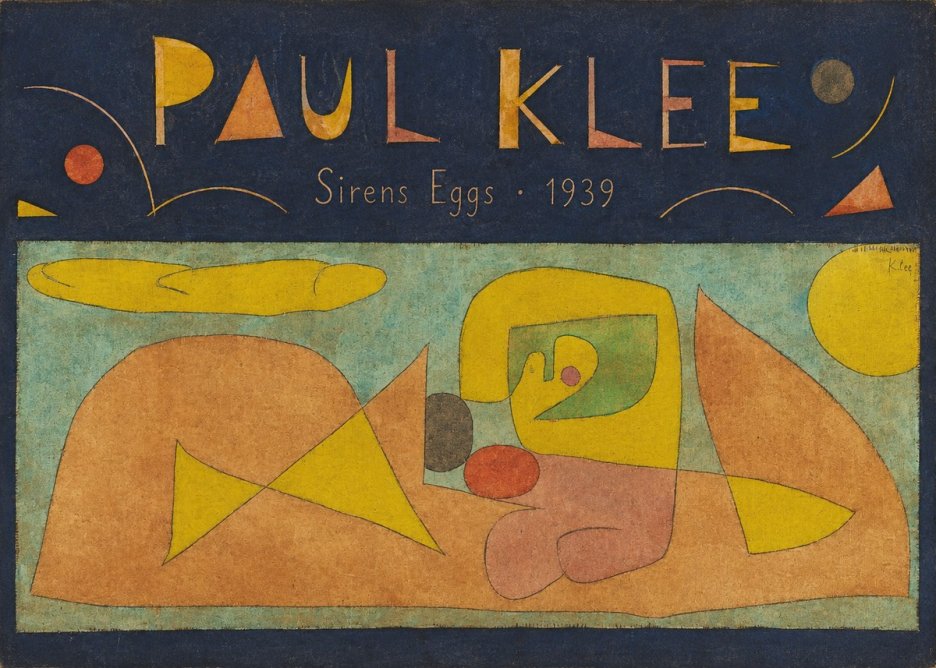 Paul Klee Sirens Eggs No4 - Juliste
