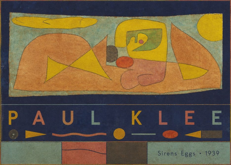 Paul Klee Sirens Eggs No5 - Juliste