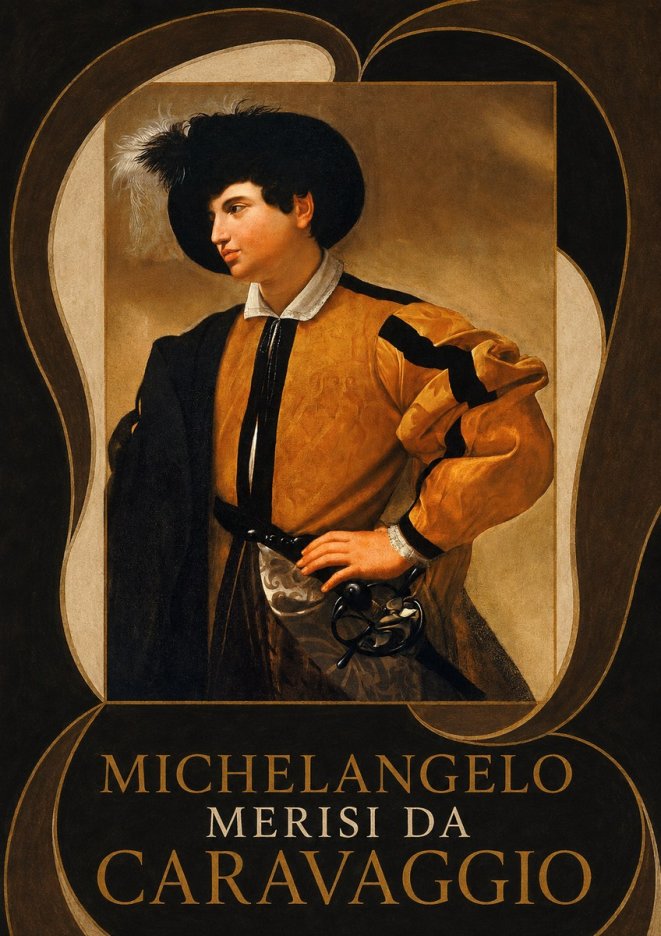Michelangelo Merisi da Caravaggio Portrait of a Young Man No6 - Juliste