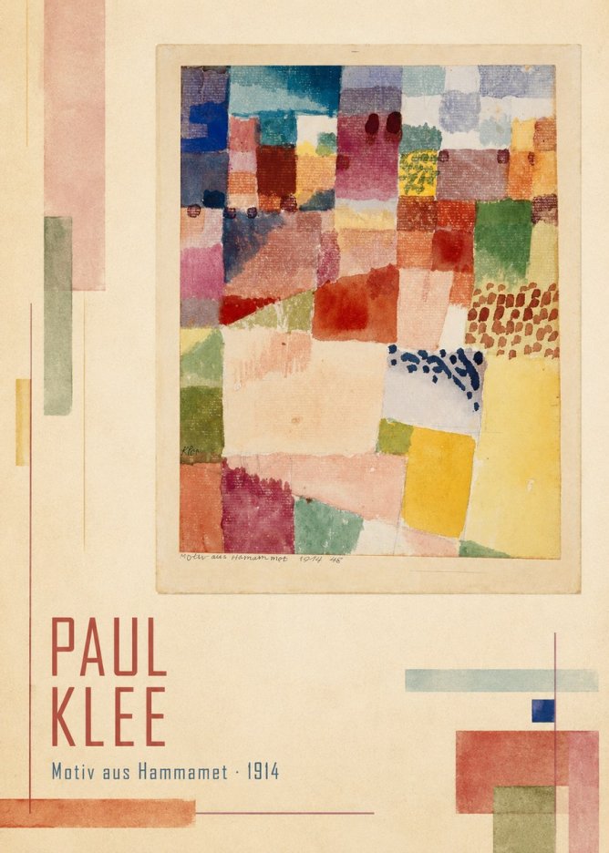 Paul Klee Motiv Aus Hammamet No2 - Juliste