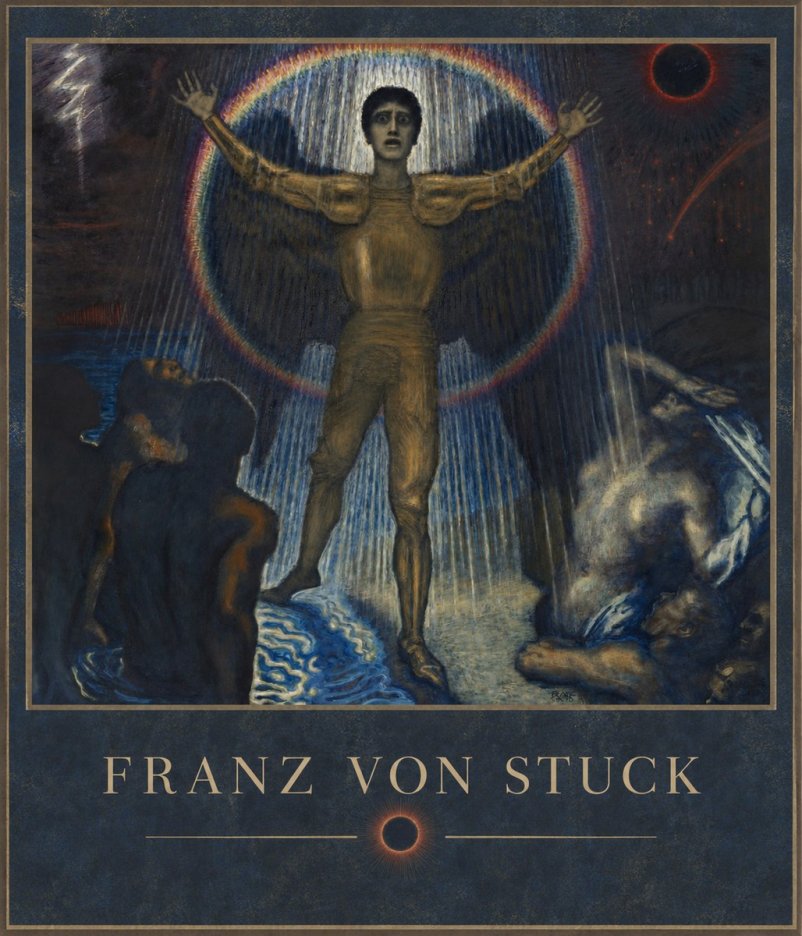 Franz von Stuck Lucifer No1 - Juliste
