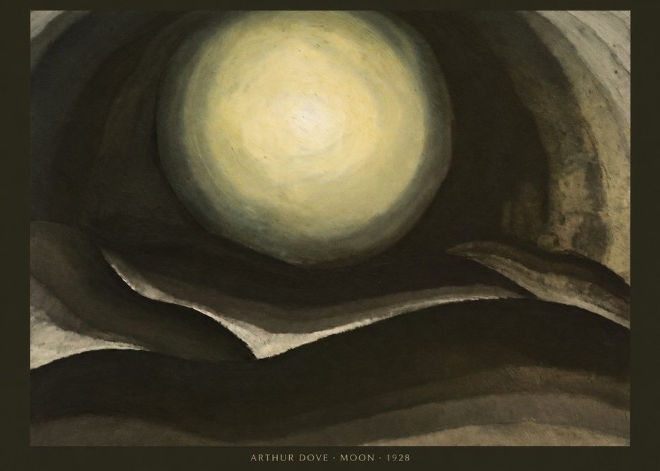 Arthur Dove Moon No6 - Juliste