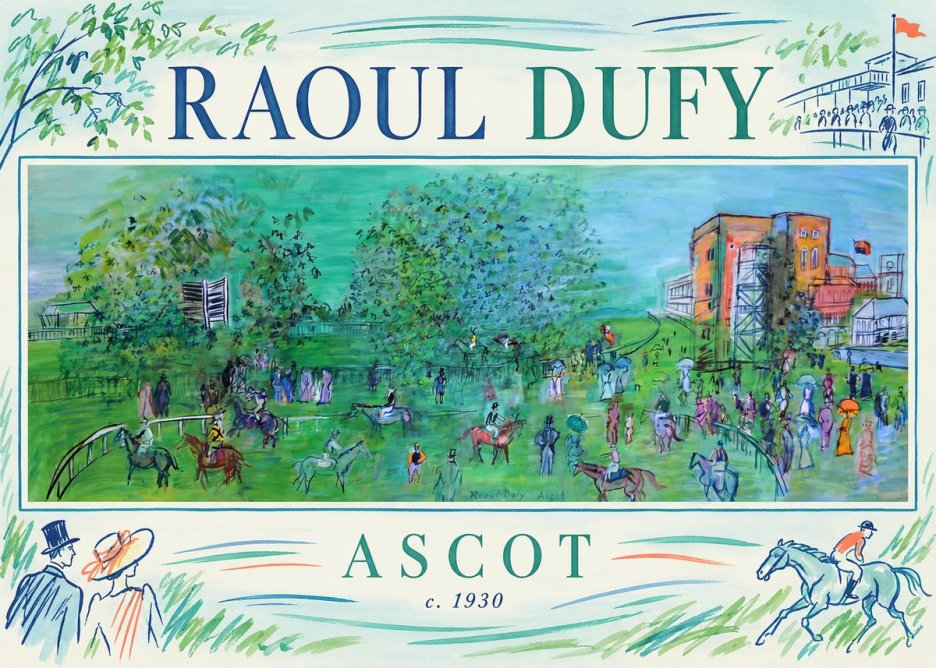 Raoul Dufy Ascot C. 1930 I No1 - Juliste