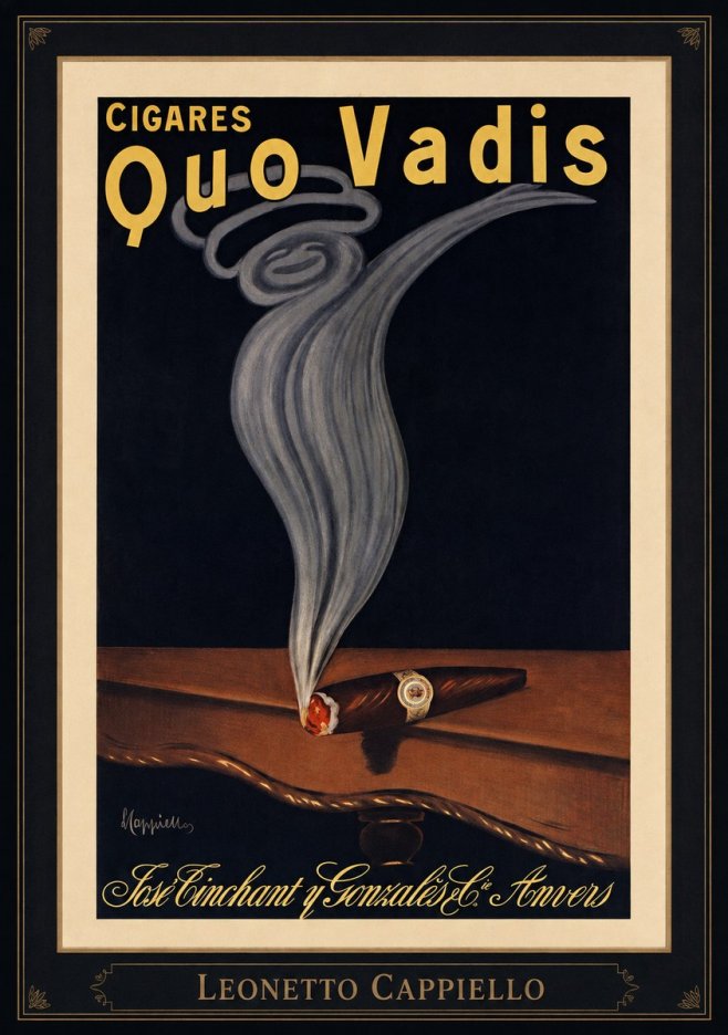 Leonetto Cappiello Quo Vadis No1 - Juliste