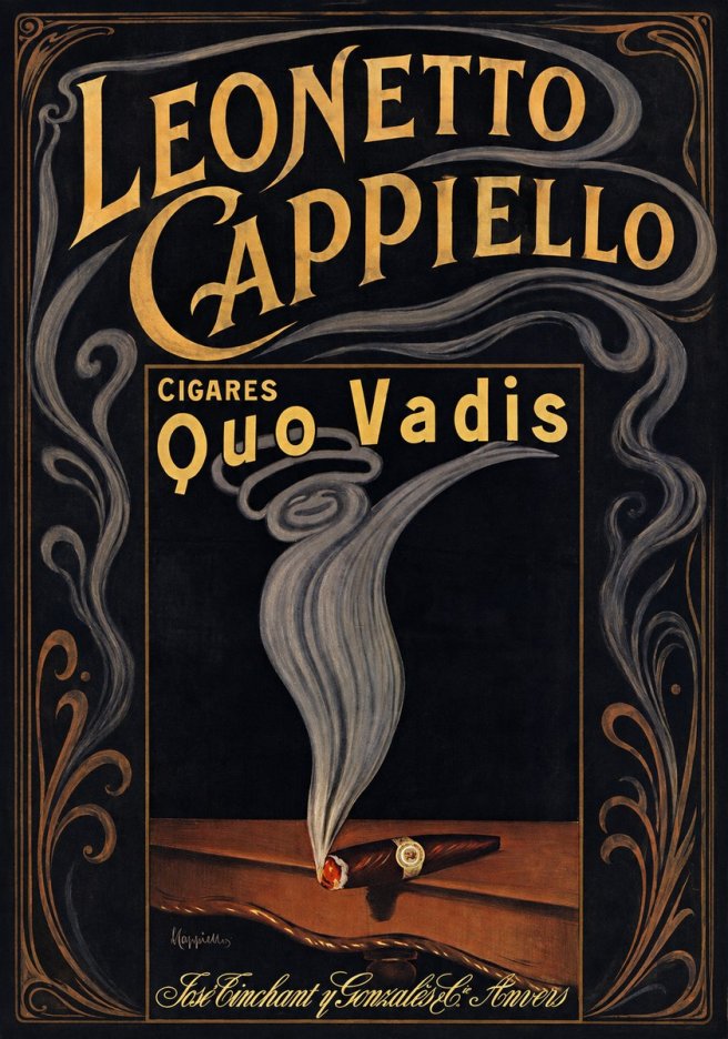 Leonetto Cappiello Quo Vadis No4 - Juliste
