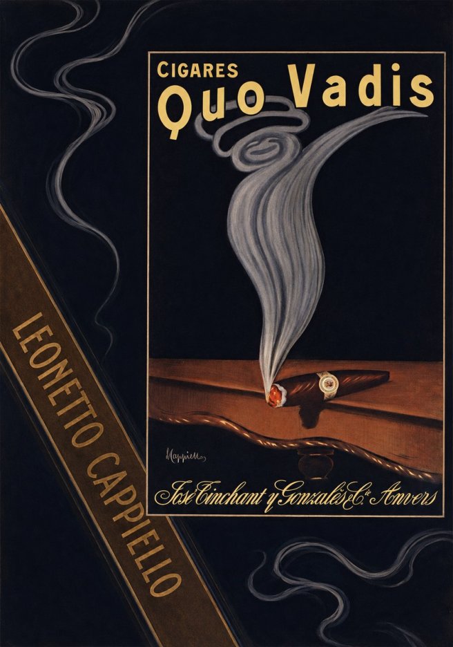 Leonetto Cappiello Quo Vadis No5 - Juliste