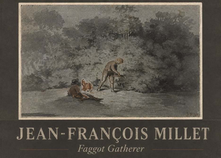 Jean-François Millet Faggot Gatherer No4 - Juliste
