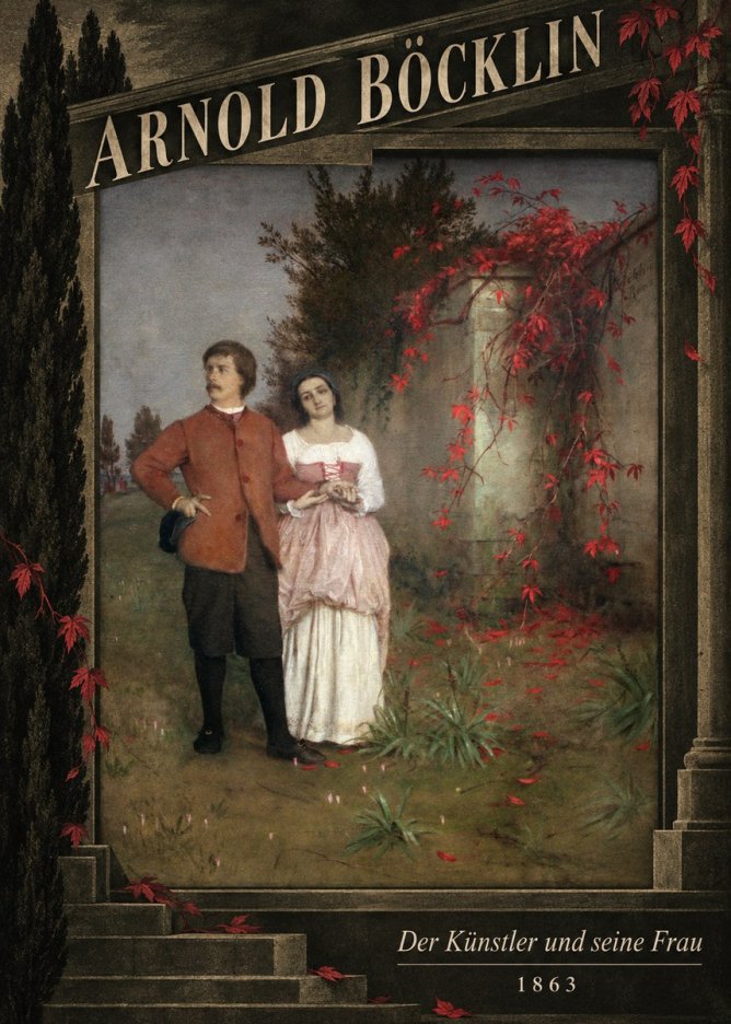 Arnold Böcklin Der Künstler Und Seine Frau No5 - Juliste