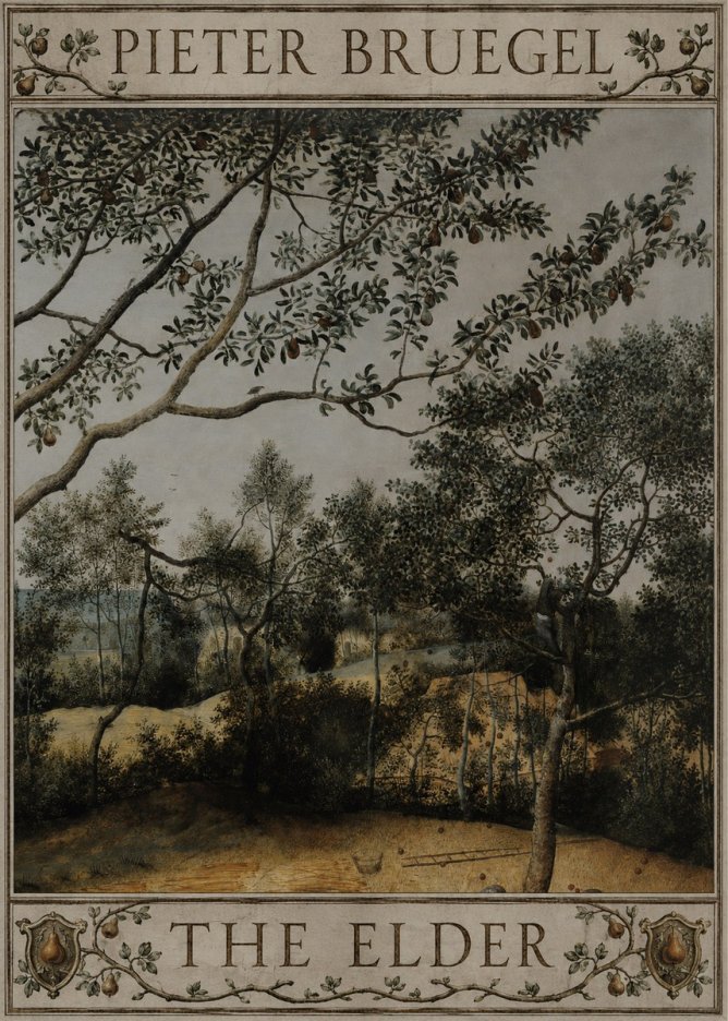Pieter Bruegel Branch of a Pear Tree No4 - Juliste