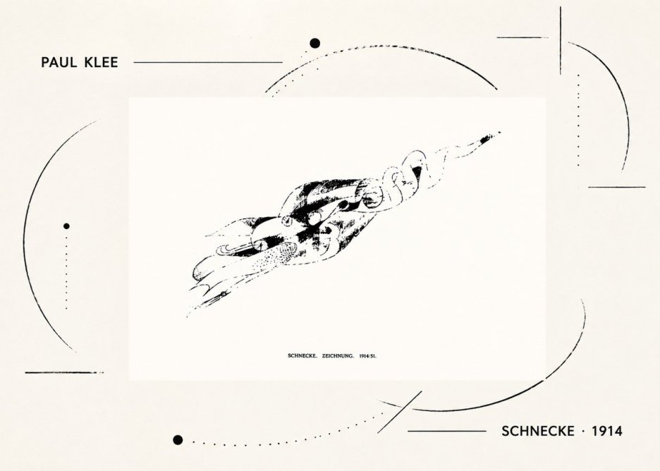 Paul Klee Schnecke No2 - Juliste