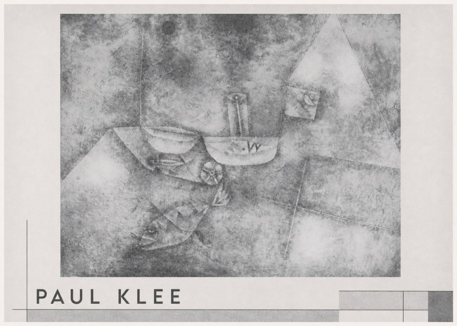 Paul Klee Boats at the Shore No3 - Juliste