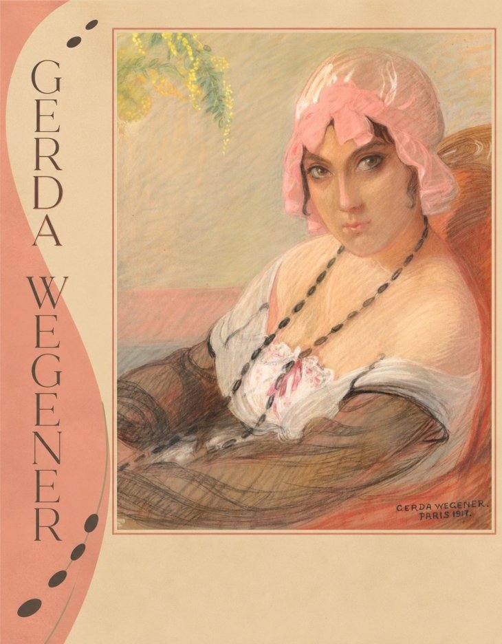 Gerda Wegener Woman in a Pink Bonnet No5 - Juliste