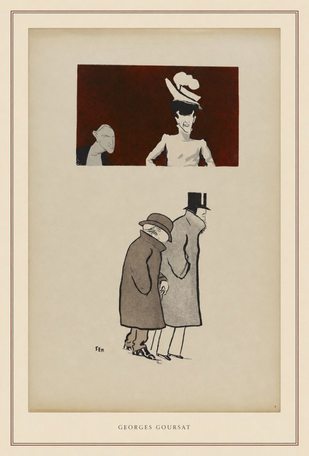 Georges Goursat Georges Goursat VI No4 - Juliste