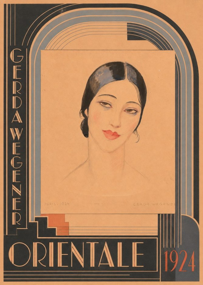 Gerda Wegener Orientale No6 - Juliste
