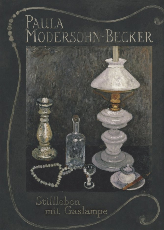 Paula Modersohn-Becker Stillleben Mit Gaslampe No2 - Juliste
