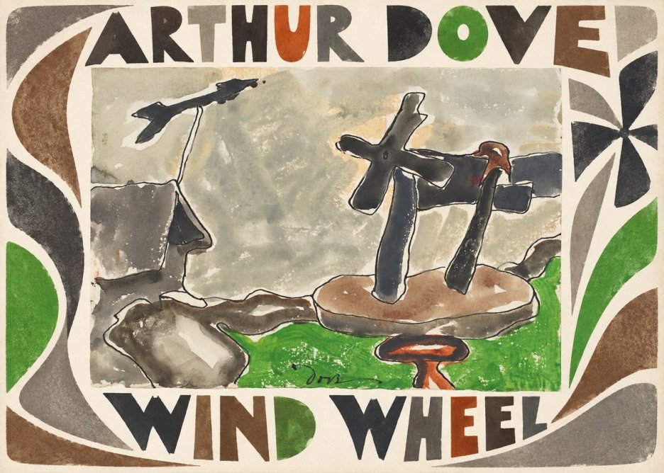 Arthur Dove Wind Wheel No2 - Juliste