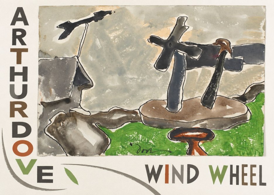 Arthur Dove Wind Wheel No3 - Juliste