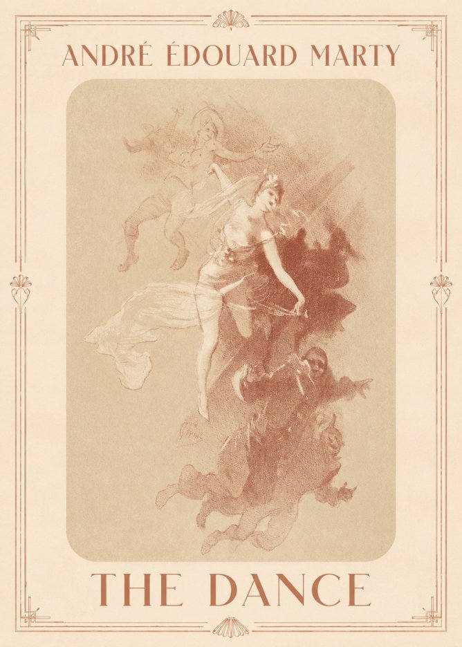 André Édouard Marty The Dance No1 - Juliste