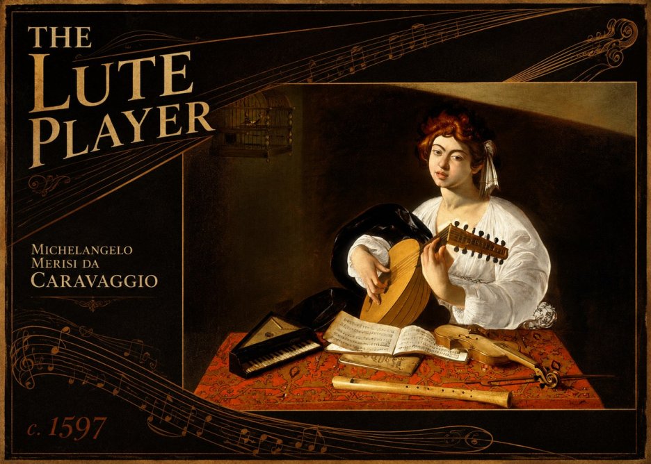 Michelangelo Merisi da Caravaggio The Lute Player No5 - Juliste