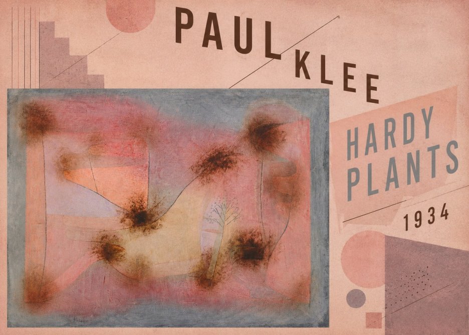 Paul Klee Hardy Plants II No5 - Juliste
