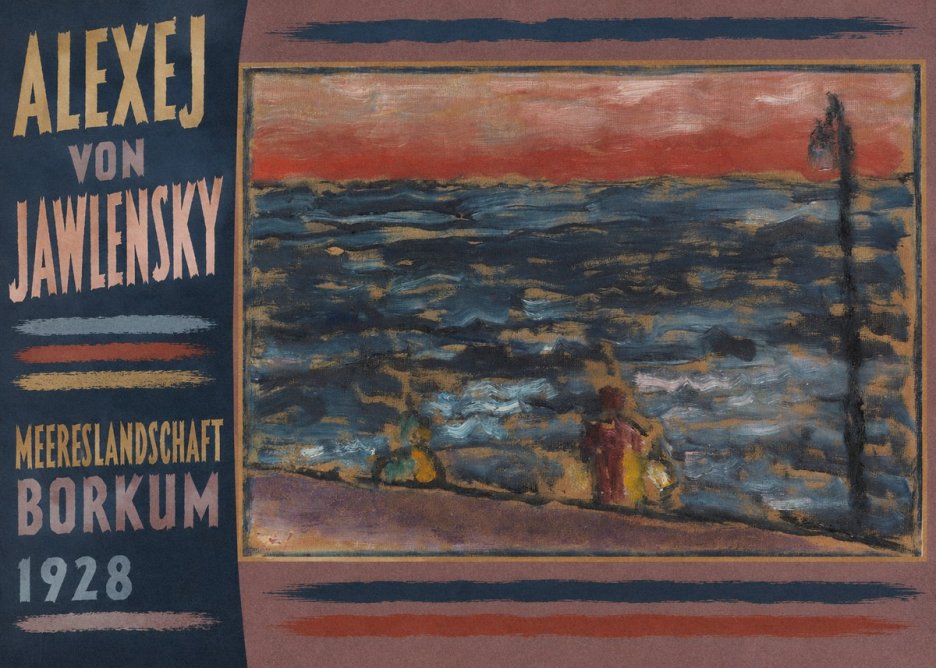 Alexej von Jawlensky Meereslandschaft Borkum No3 - Juliste