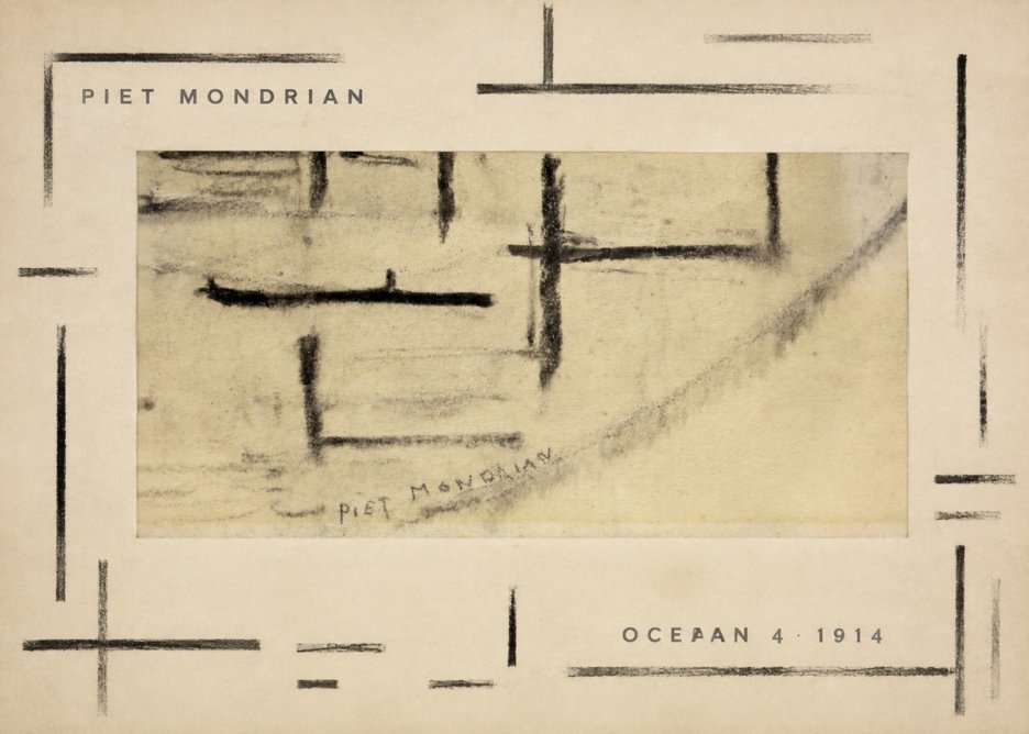 Piet Mondrian Ocean 4 No2 - Juliste