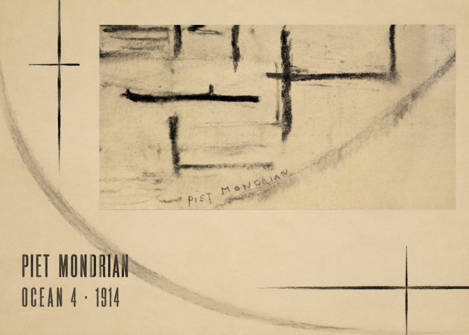 Piet Mondrian Ocean 4 No6 - Juliste