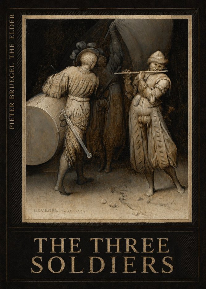 Pieter Bruegel The Three Soldiers No6 - Juliste