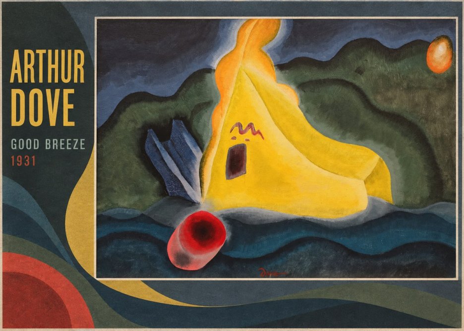 Arthur Dove Good Breeze No2 - Juliste