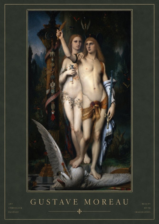 Gustave Moreau The Chimeras No3 - Juliste