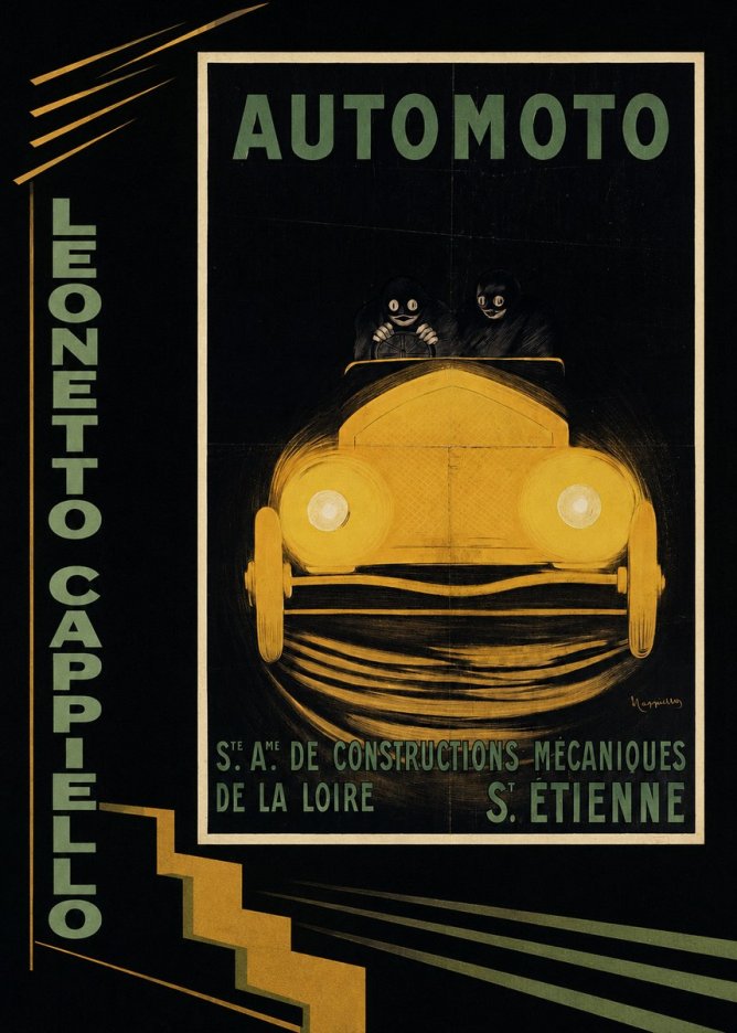 Leonetto Cappiello Automoto No2 - Juliste