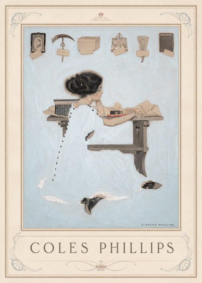 Coles Phillips Remembrance No1 - Juliste