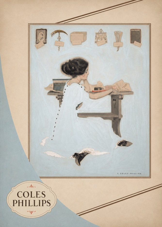 Coles Phillips Remembrance No6 - Juliste