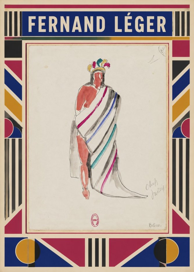 Fernand Léger Chefs Indiens No1 - Juliste