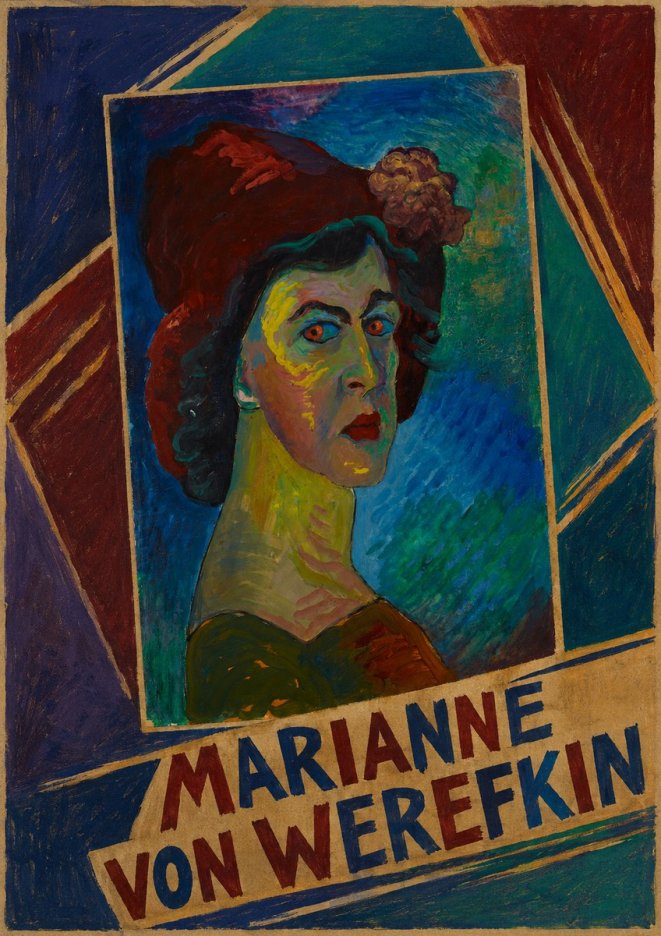 Marianne von Werefkin Self-portrait No5 - Juliste