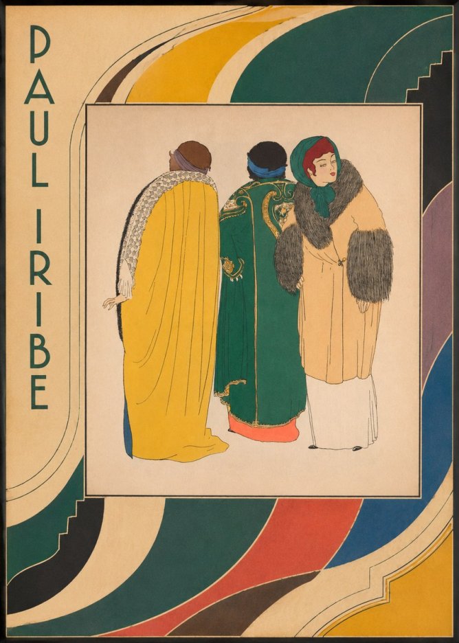 Paul Iribe Fashionable Figures No2 - Juliste