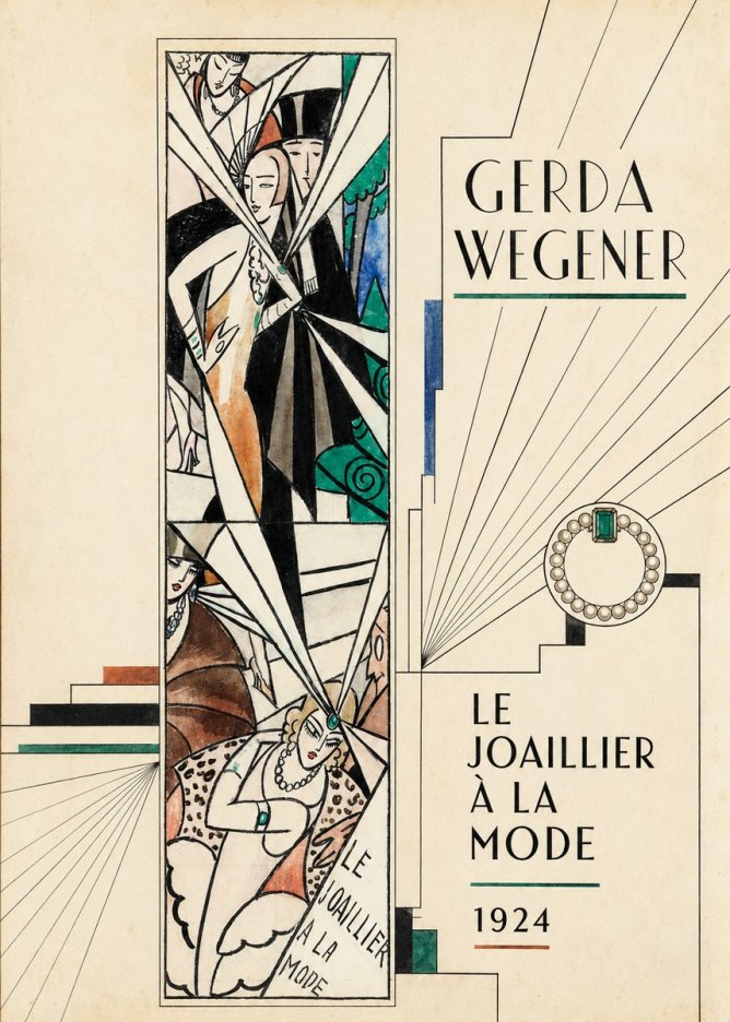 Gerda Wegener Le Joaillier À La Mode No2 - Juliste