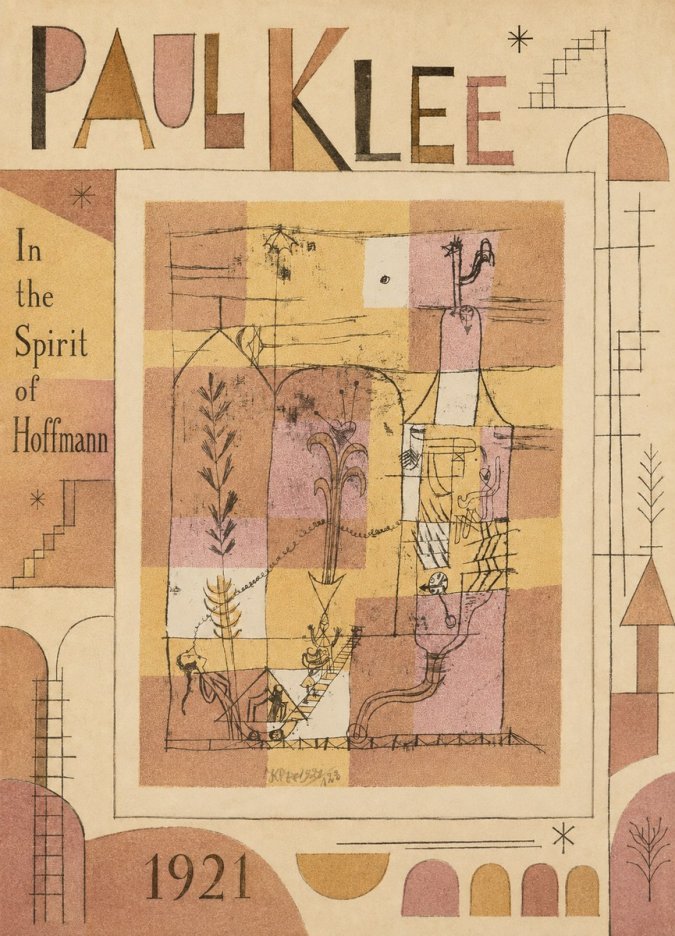 Paul Klee In the Spirit of Hoffmann No6 - Juliste