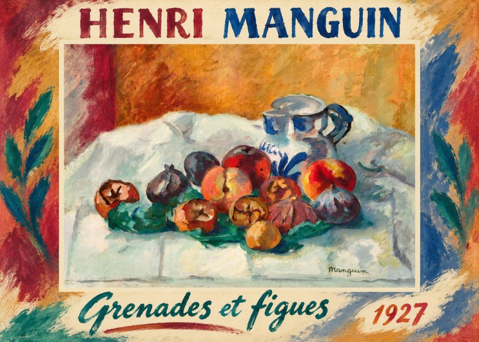 Henri Manguin Grenades Et Figues No1 - Juliste