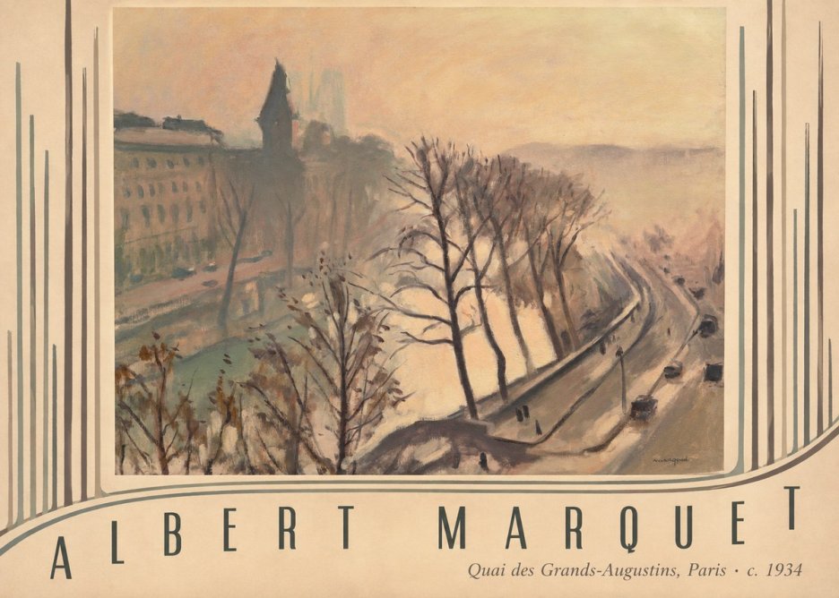 Albert Marquet Quai Des Grands-augustins, Paris · C. 1934 No3 - Juliste
