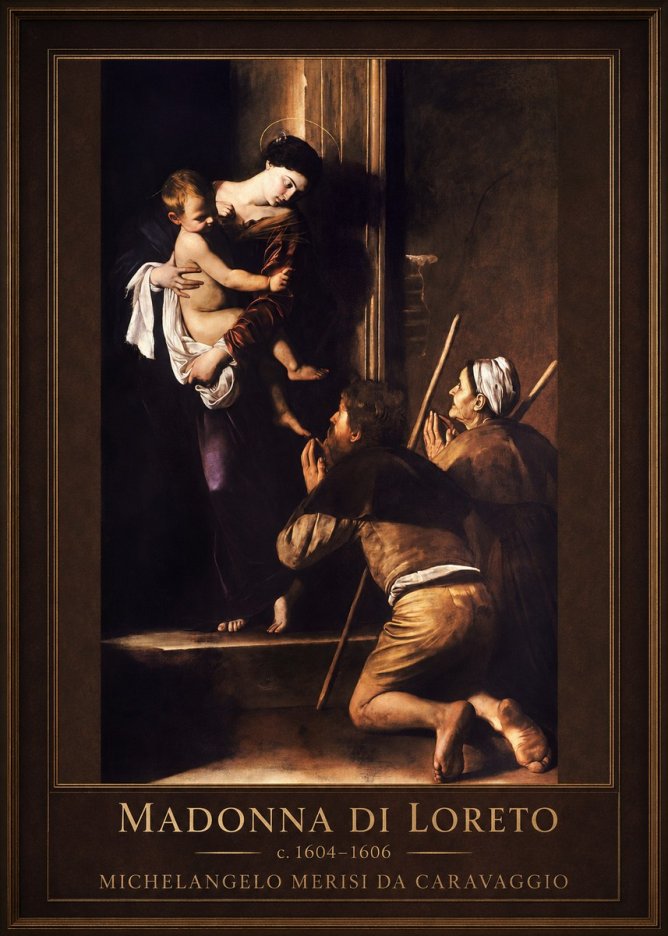Michelangelo Merisi da Caravaggio Madonna Di Loreto No3 - Juliste