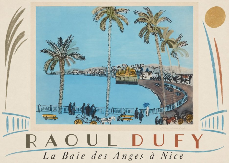 Raoul Dufy La Baie Des Anges À Nice No5 - Juliste