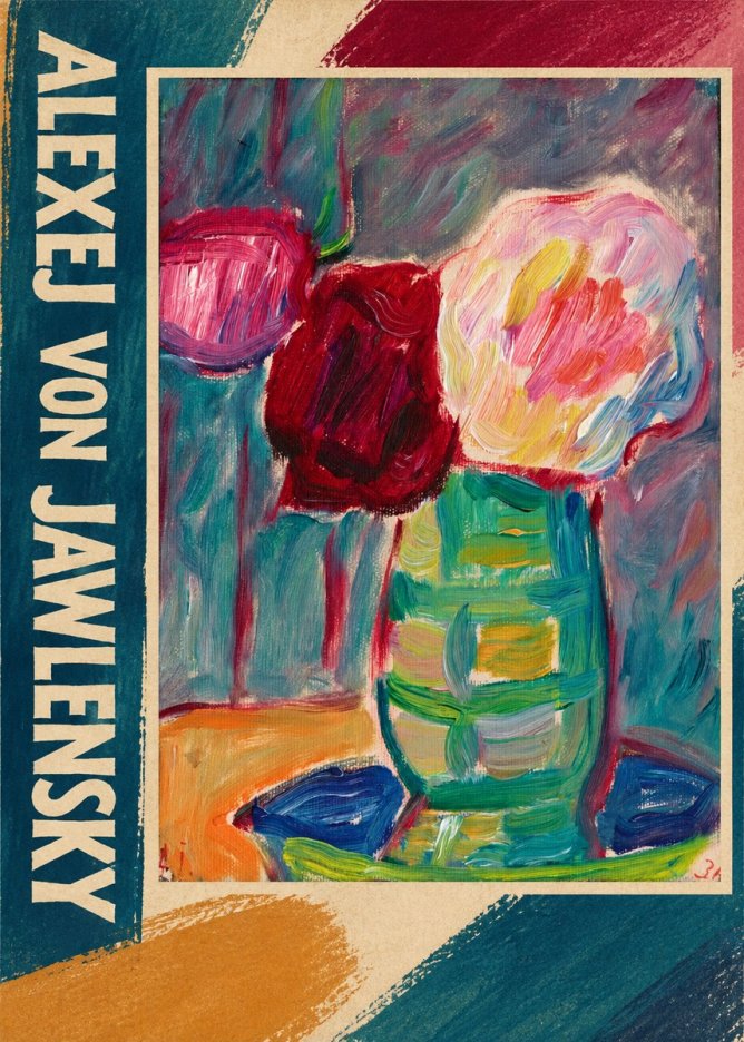 Alexej von Jawlensky Still Life with Flowers No2 - Juliste