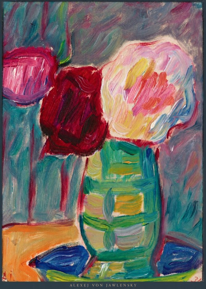 Alexej von Jawlensky Still Life with Flowers No5 - Juliste