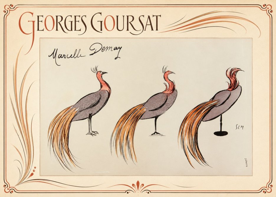 Georges Goursat Marcelle Demay No1 - Juliste