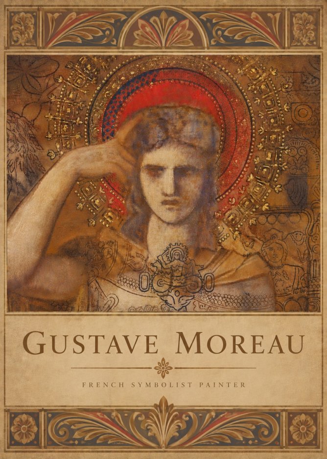 Gustave Moreau L'apparition II No6 - Juliste