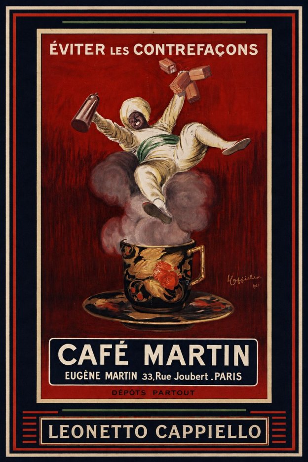 Leonetto Cappiello Café Martin No4 - Juliste