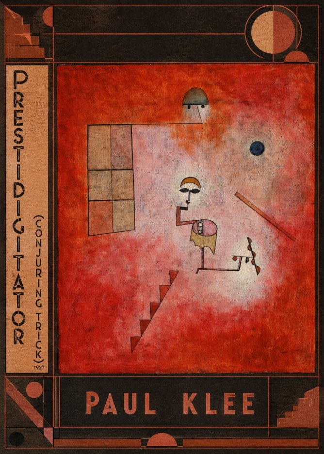 Paul Klee Prestidigitator (Conjuring Trick), 1927 No4 - Juliste